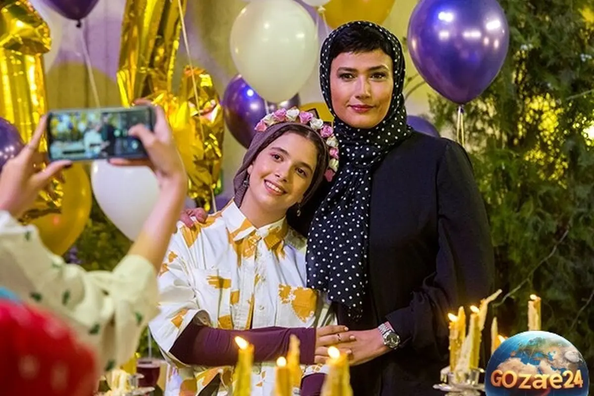 "تیکه تند دختر پژمان بازغی به شهاب حسینی و لادن مستوفی در صحنه‌ای خاص از سریال گناه + ویدیو"
