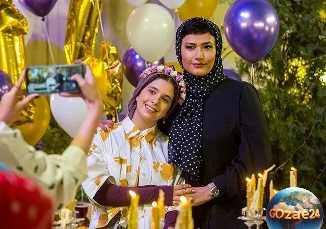 "تیکه تند دختر پژمان بازغی به شهاب حسینی و لادن مستوفی در صحنه‌ای خاص از سریال گناه + ویدیو"