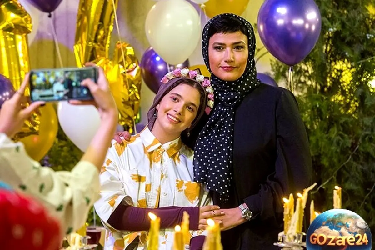 "تیکه تند دختر پژمان بازغی به شهاب حسینی و لادن مستوفی در صحنه‌ای خاص از سریال گناه + ویدیو"