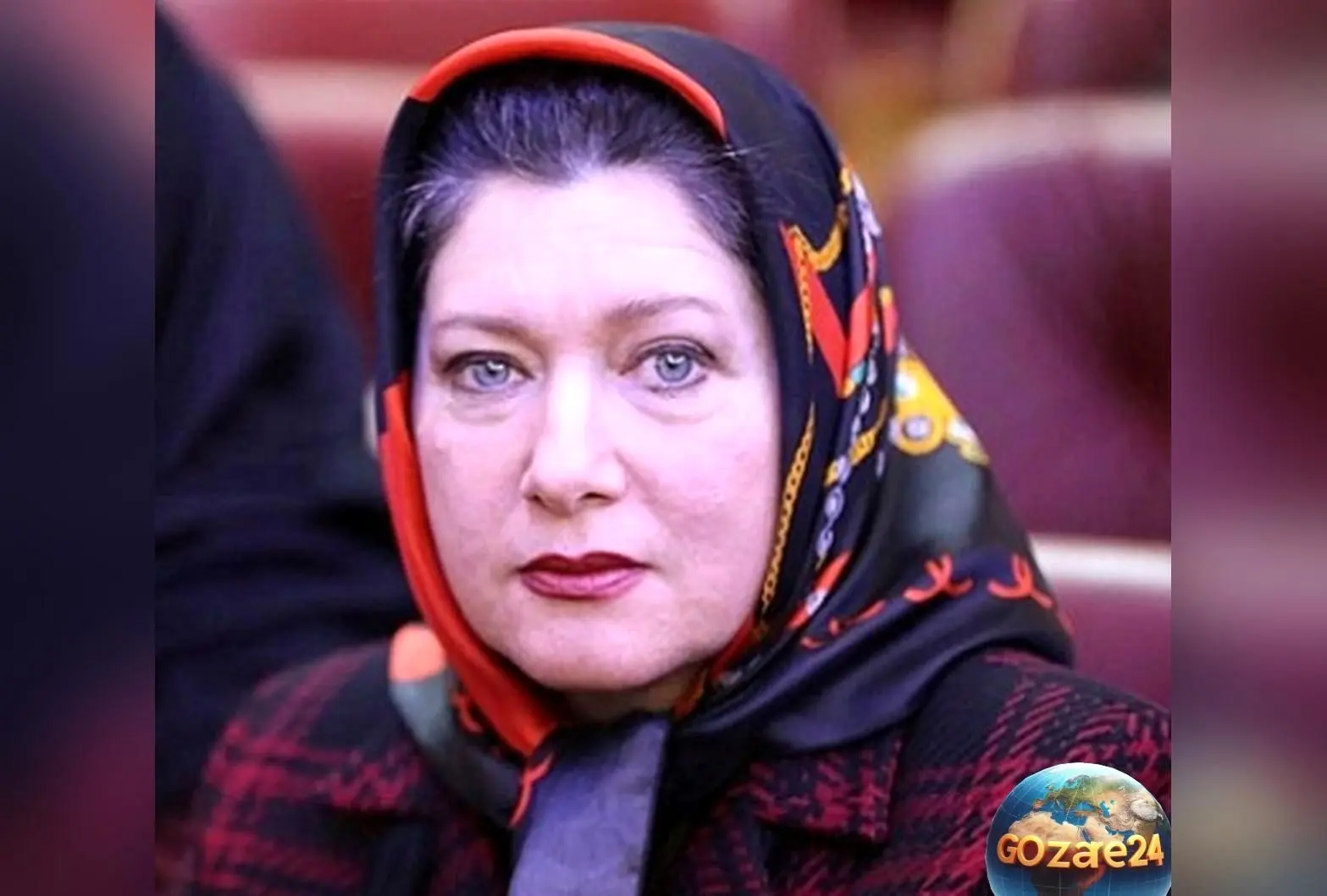 یادی از گریم متفاوت فریبا متخصص در فیلم بی‌پی‌ام بند کنار علی انصاریان