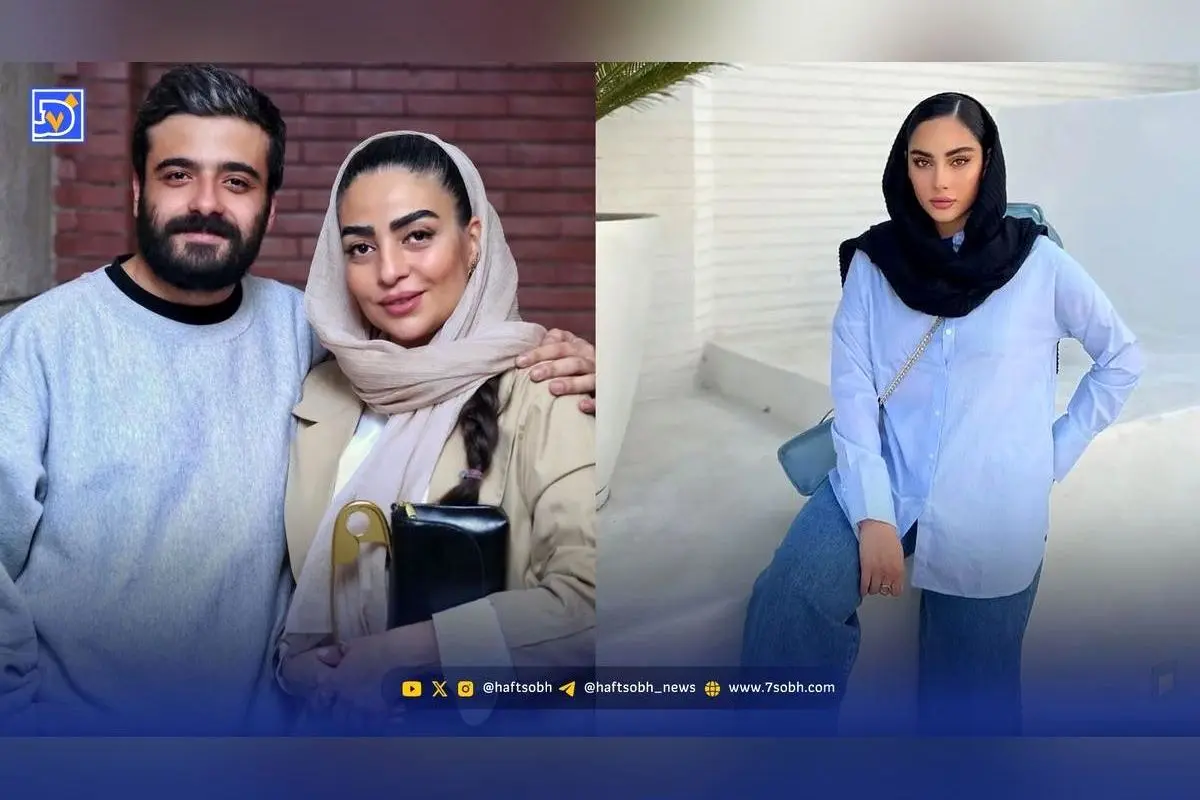 تصویر قدیمی از ترلان پروانه و سهند جاهدی در همایش سال ۱۳۹۵ | سفر در زمان به دوران بچگی و جوانی بازیگران معروف