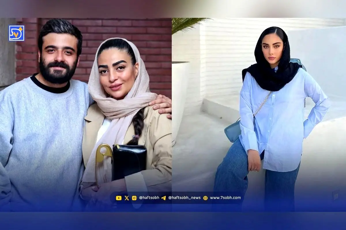 تصویر قدیمی از ترلان پروانه و سهند جاهدی در همایش سال ۱۳۹۵ | سفر در زمان به دوران بچگی و جوانی بازیگران معروف