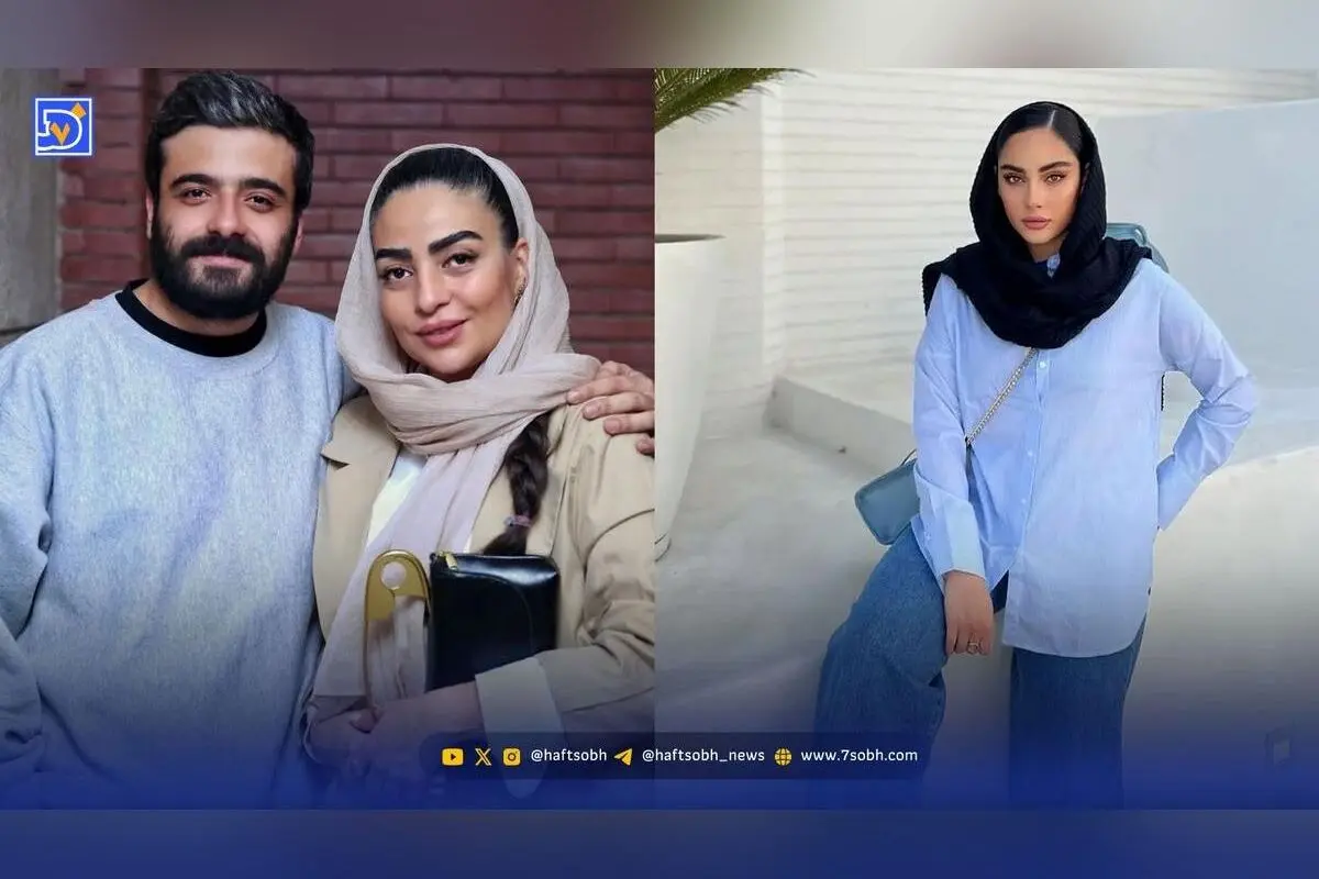 تصویر قدیمی از ترلان پروانه و سهند جاهدی در همایش سال ۱۳۹۵ | سفر در زمان به دوران بچگی و جوانی بازیگران معروف