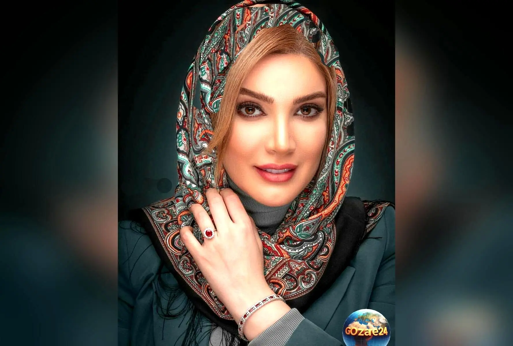 متین ستوده با انتشار عکسی، خواهرش را به سبک سینمای ایران و عمو قنّاد معرفی کرد!