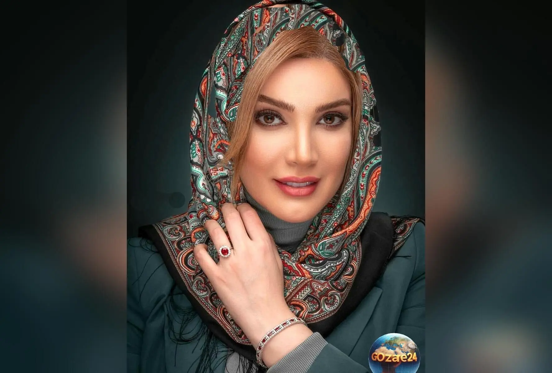 متین ستوده با انتشار عکسی، خواهرش را به سبک سینمای ایران و عمو قنّاد معرفی کرد!