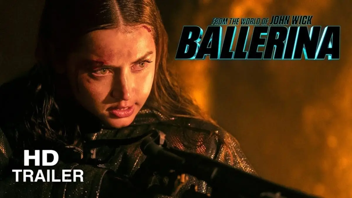 پوستر جدید فیلم اکشن «Ballerina» با بازی آنا د آرماس منتشر شد؛ تاریخ اکران ۶ ژوئن ۲۰۲۵