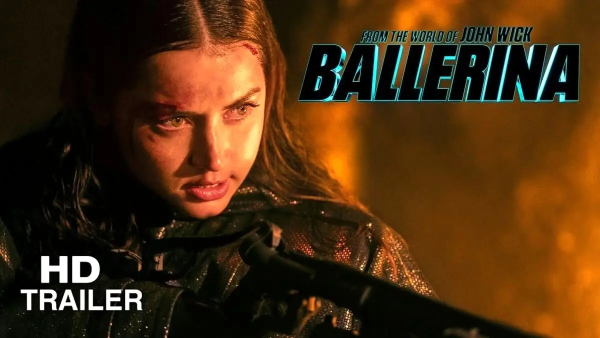 پوستر جدید فیلم اکشن «Ballerina» با بازی آنا د آرماس منتشر شد؛ تاریخ اکران ۶ ژوئن ۲۰۲۵