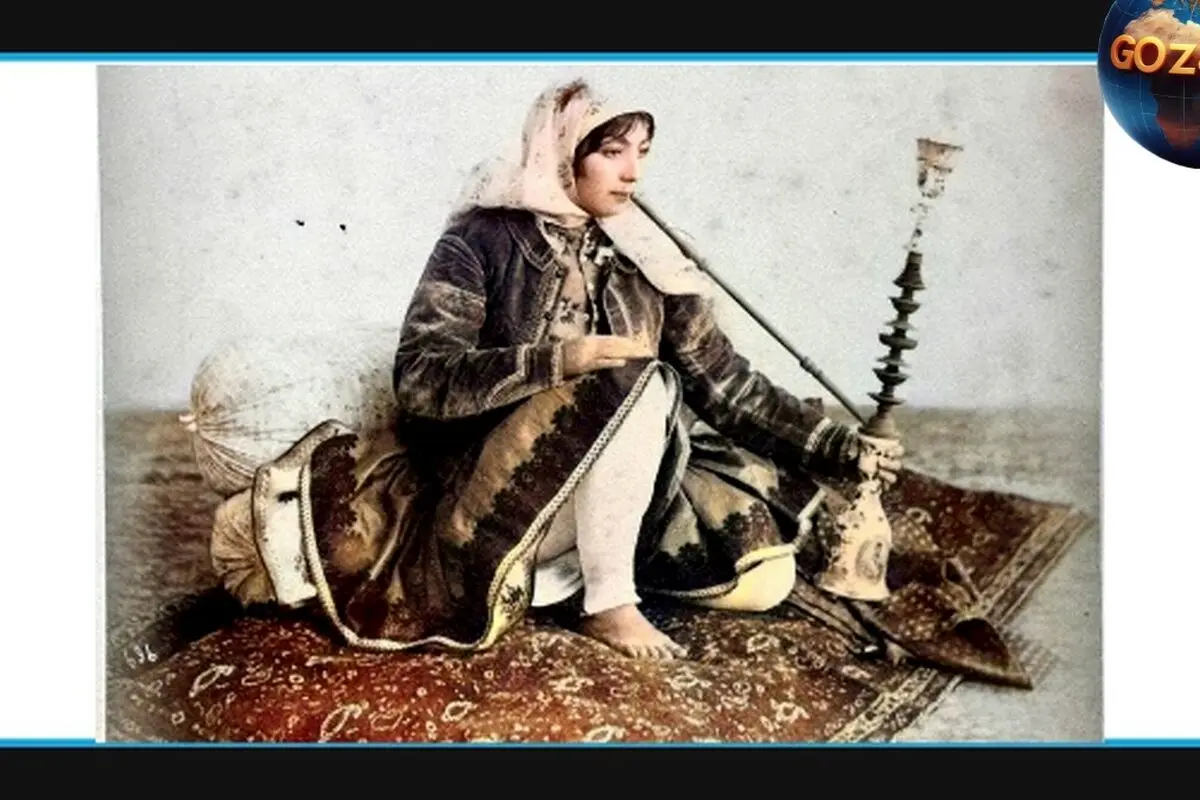 زن مرموز حرمسرای ناصرالدین شاه؛ راز چهره زیبا و متفاوت در تصاویر تاریخی