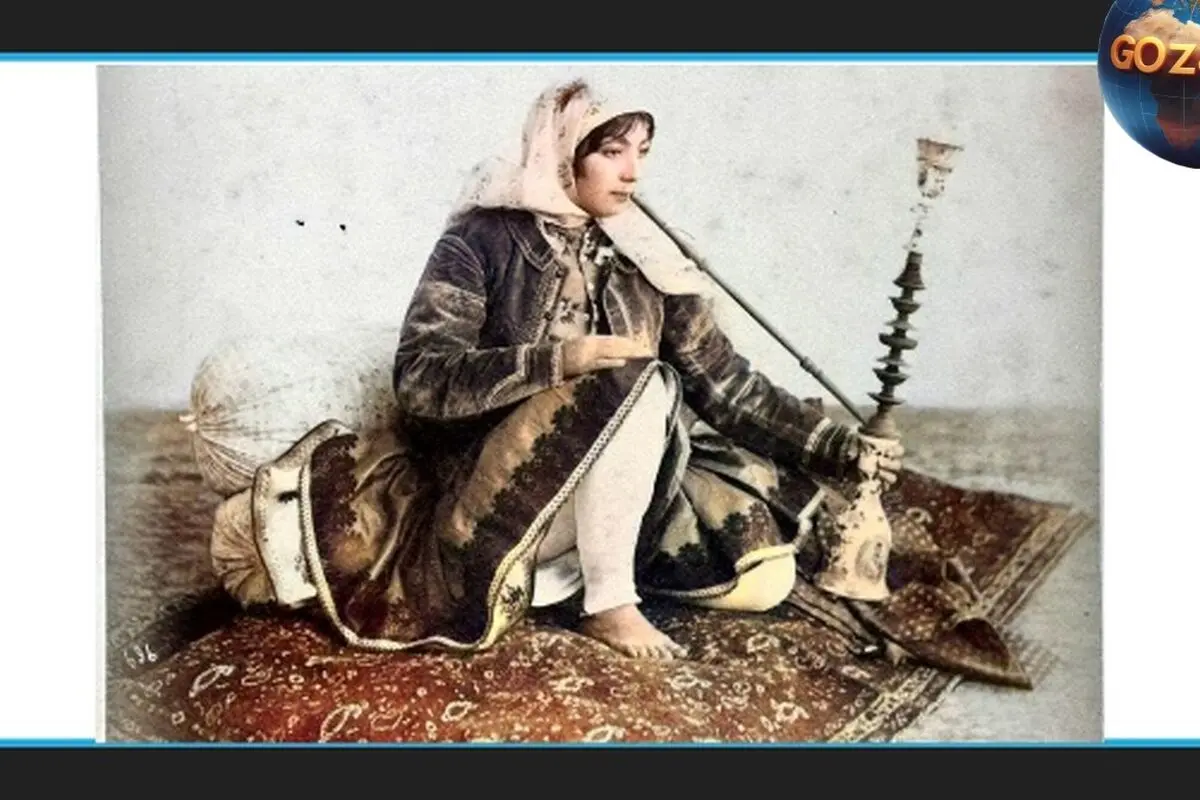 زن مرموز حرمسرای ناصرالدین شاه؛ راز چهره زیبا و متفاوت در تصاویر تاریخی