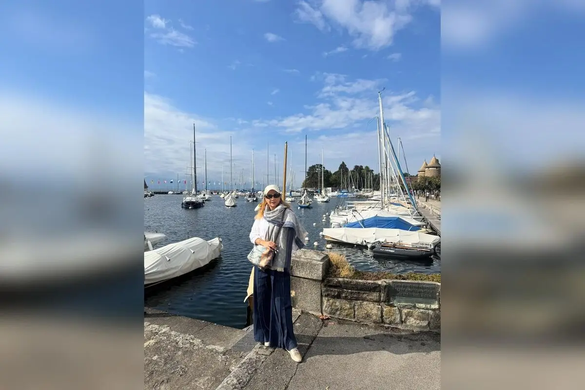 شبنم قلی خانی در سفر به فرانسه و سوئیس: خاطرات قشنگ و لحظه‌های بی‌نظیر در آنسی و لوزان