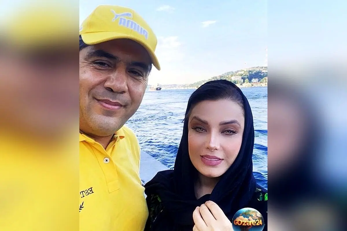 صبا راد در کنار تصویر قدیمی در مکانی زیبا و بی‌نظیر؛ لحظه‌ای نوستالژیک از دوران جوانی مجری محبوب