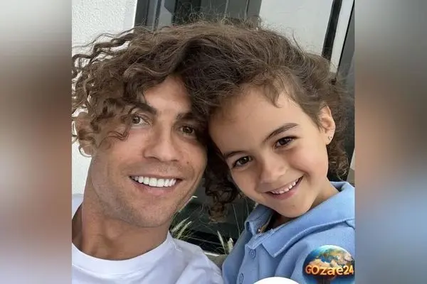 رونالدو فوتبالیست مولتی میلیاردر با هدیه ارزان و بدون کیک برای تولد دخترش + عکس دوچرخه صورتی