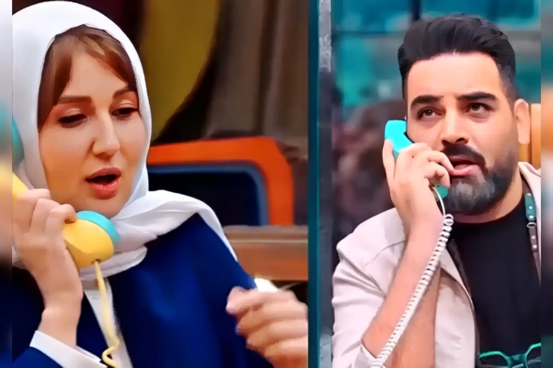 مکالمه فرانسوی خنده‌دار گلوریا هاردی و احسان علیخانی در جوکر؛ به لیوان توهین میشه!