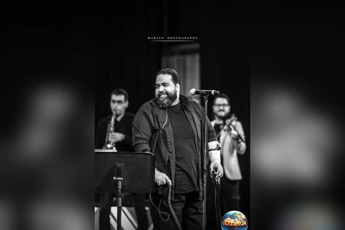 تصویر نادر و لحظه‌ای زیبا از کنسرت رضا صادقی در سمنان با حضور پرشور طرفداران و رقص ستاره‌ها