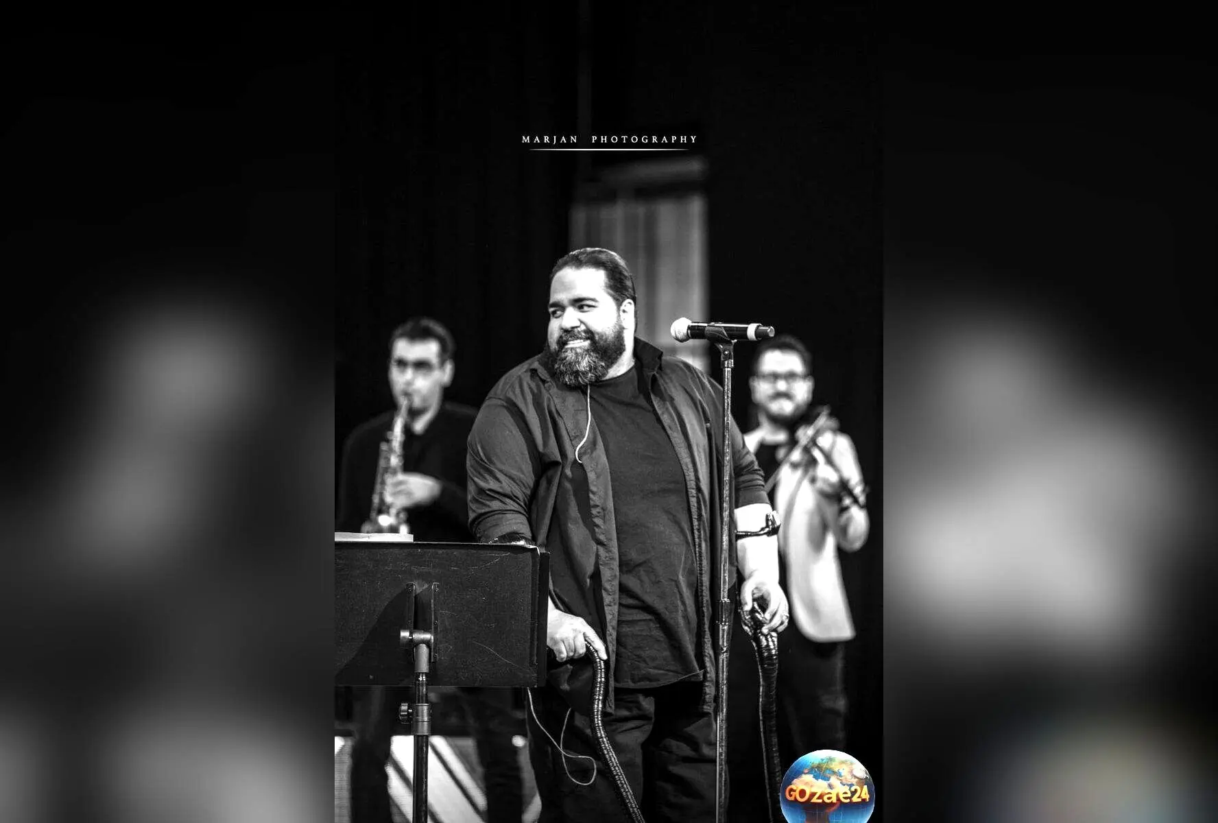 تصویر نادر و لحظه‌ای زیبا از کنسرت رضا صادقی در سمنان با حضور پرشور طرفداران و رقص ستاره‌ها