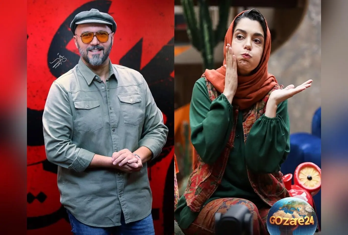 کامبیز دیرباز با تیکه خنده‌دار به الیکا عبدالرزاقی در شب‌های مافیا: «سیندرلای سیدخندان»! + ویدیو