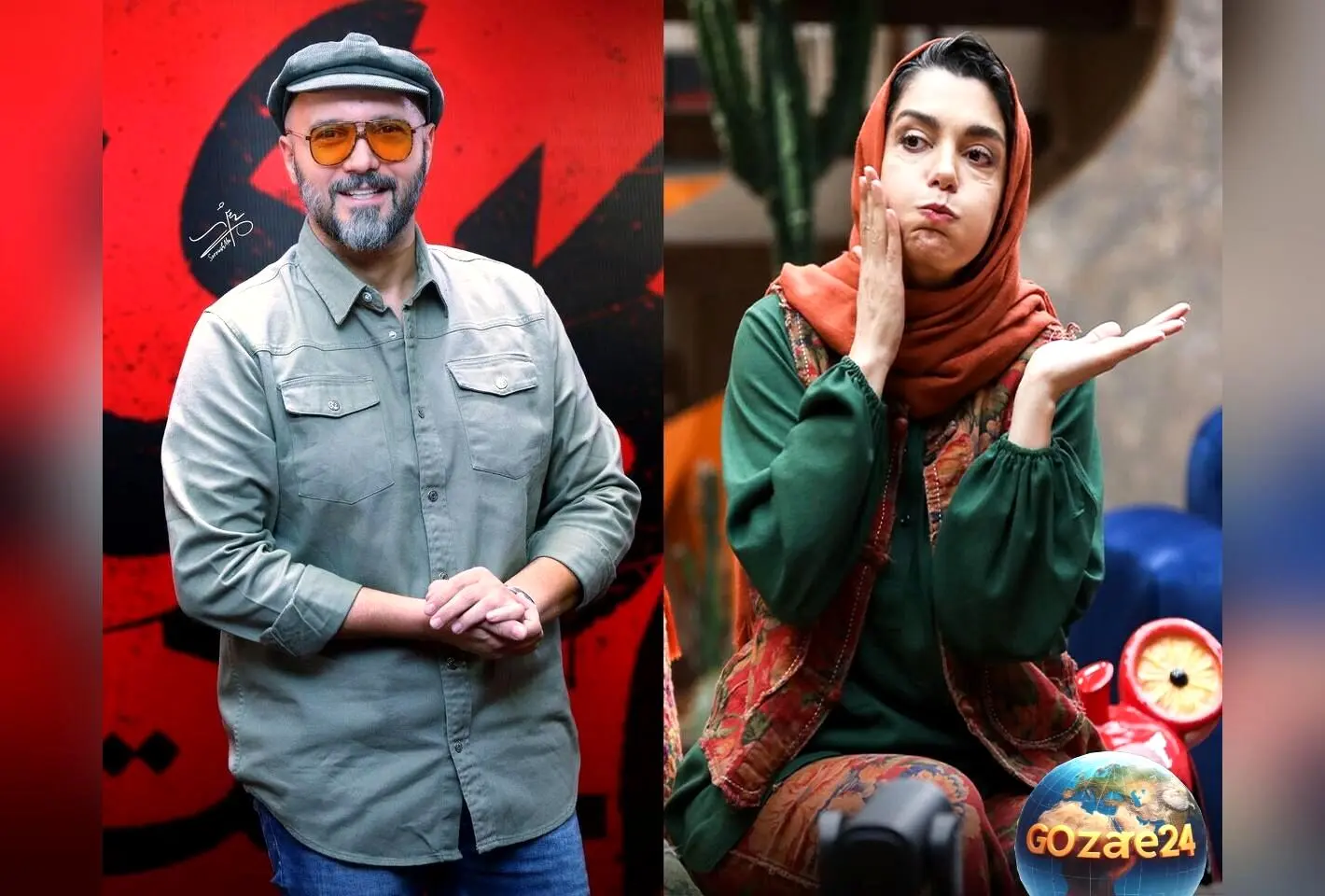 کامبیز دیرباز با تیکه خنده‌دار به الیکا عبدالرزاقی در شب‌های مافیا: «سیندرلای سیدخندان»! + ویدیو