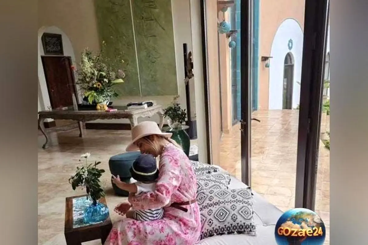 مروری بر سفر خانوادگی مینا مختاری و همسرش به خارج از ایران با پسر 8 ماهه‌شان