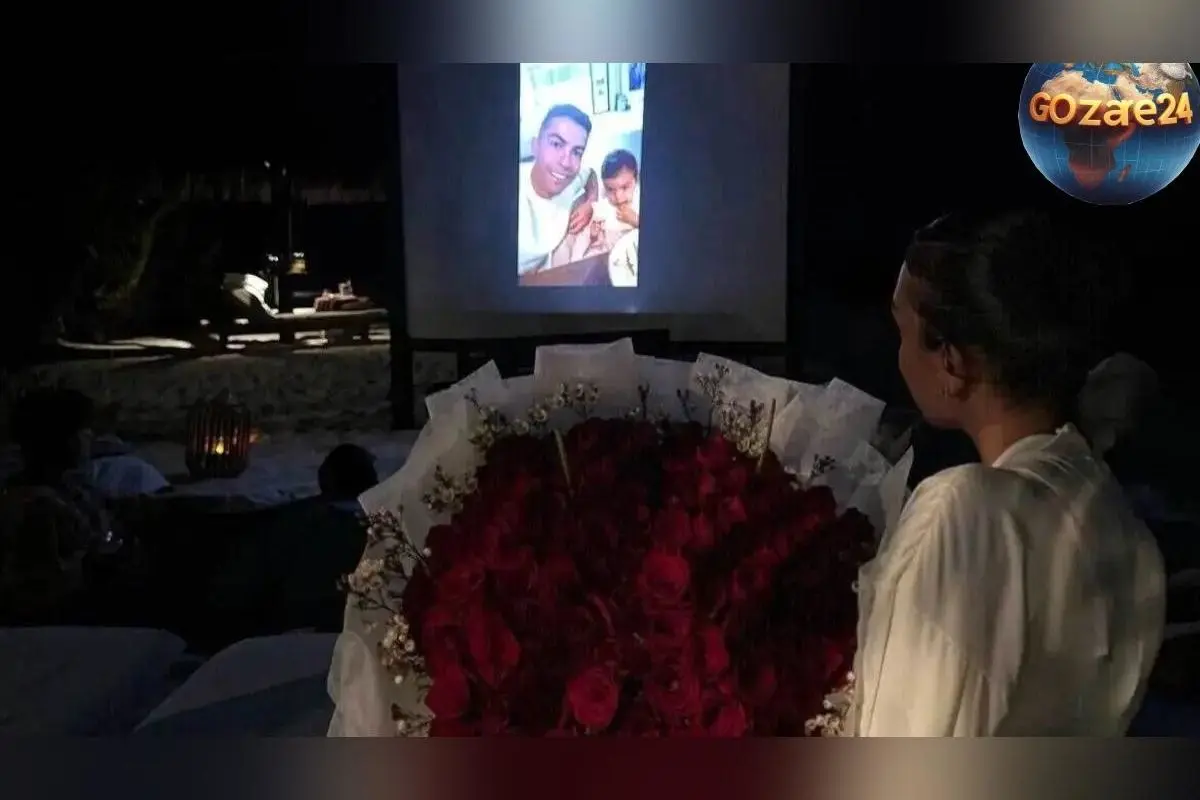 هدیه لوکس و عاشقانه رونالدو به جورجینا در روز ولنتاین + تصاویر روز عشق بی‌نظیر