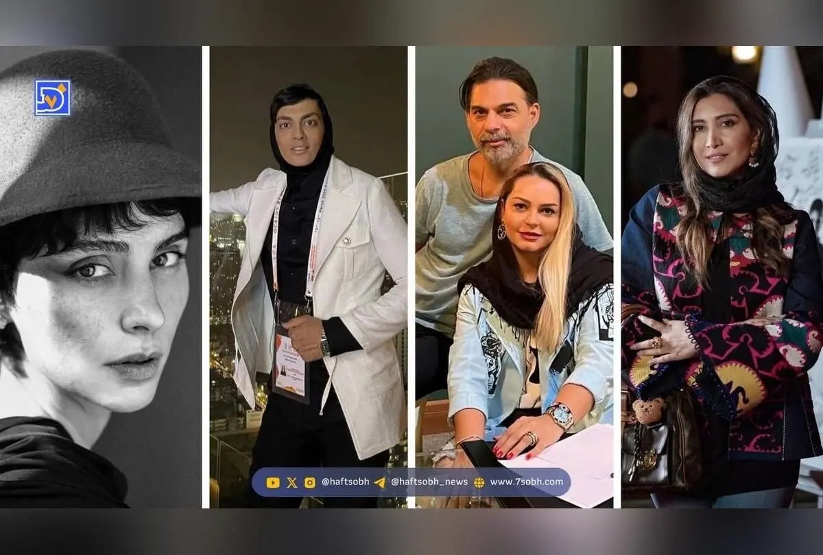 جدیدترین استایل‌ها و عکس‌های لاله مرزبان، شهربانو منصوریان، نیکی مظفری و پیمان معادی در کنار خواهرانشان
