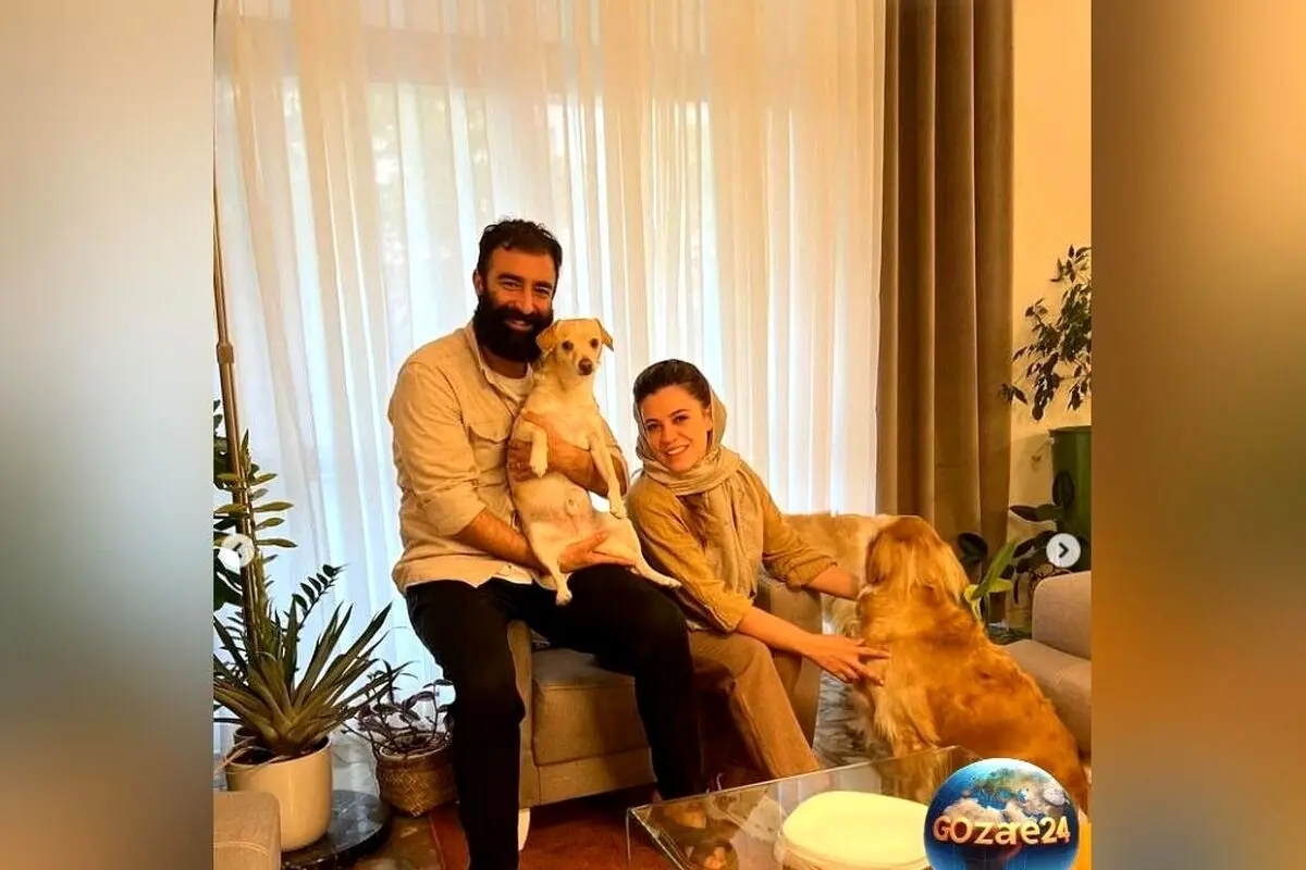 تصاویر جدید خانه شیدا خلیق و کیوان ساکت‌اف قبل و بعد از تغییرات، تراس باحال و دکوراسیون متفاوت عروس و داماد سینمای ایران