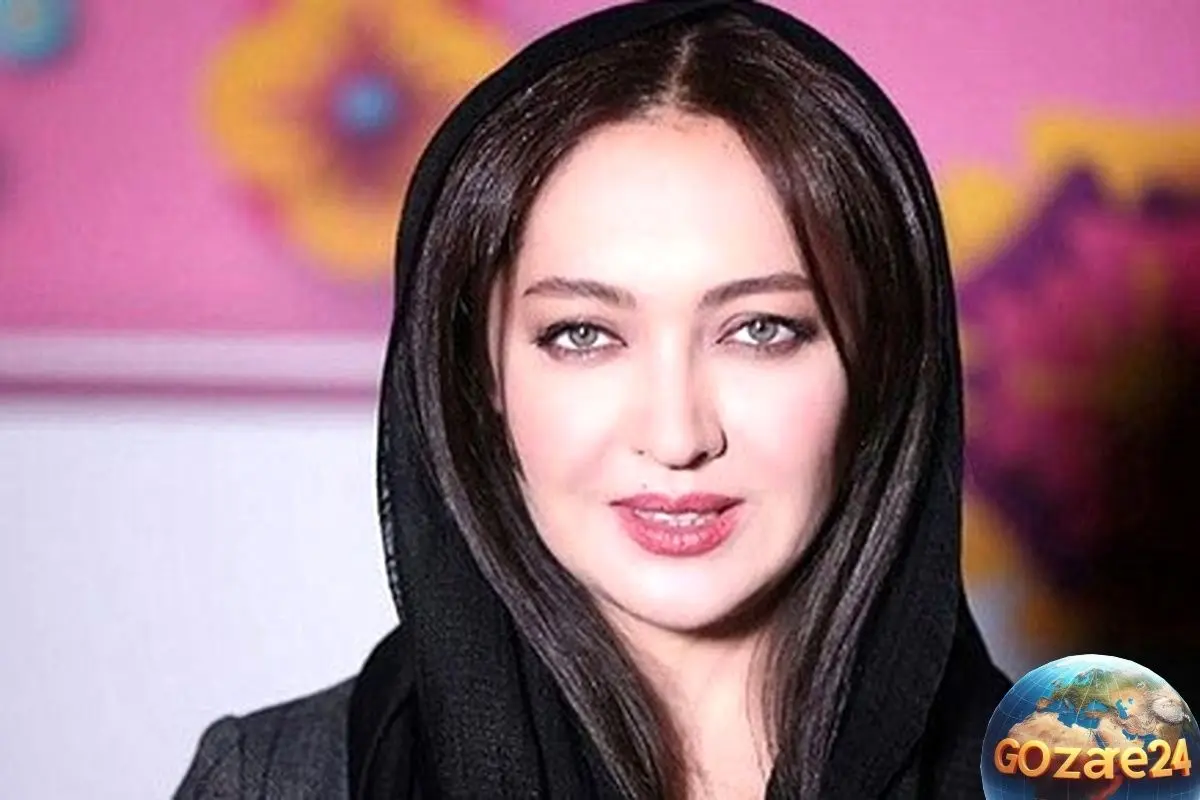 نیکی کریمی در استایل کلاسیک و چهره همیشه جوان در دفتر کارش همراه دارا حیایی
