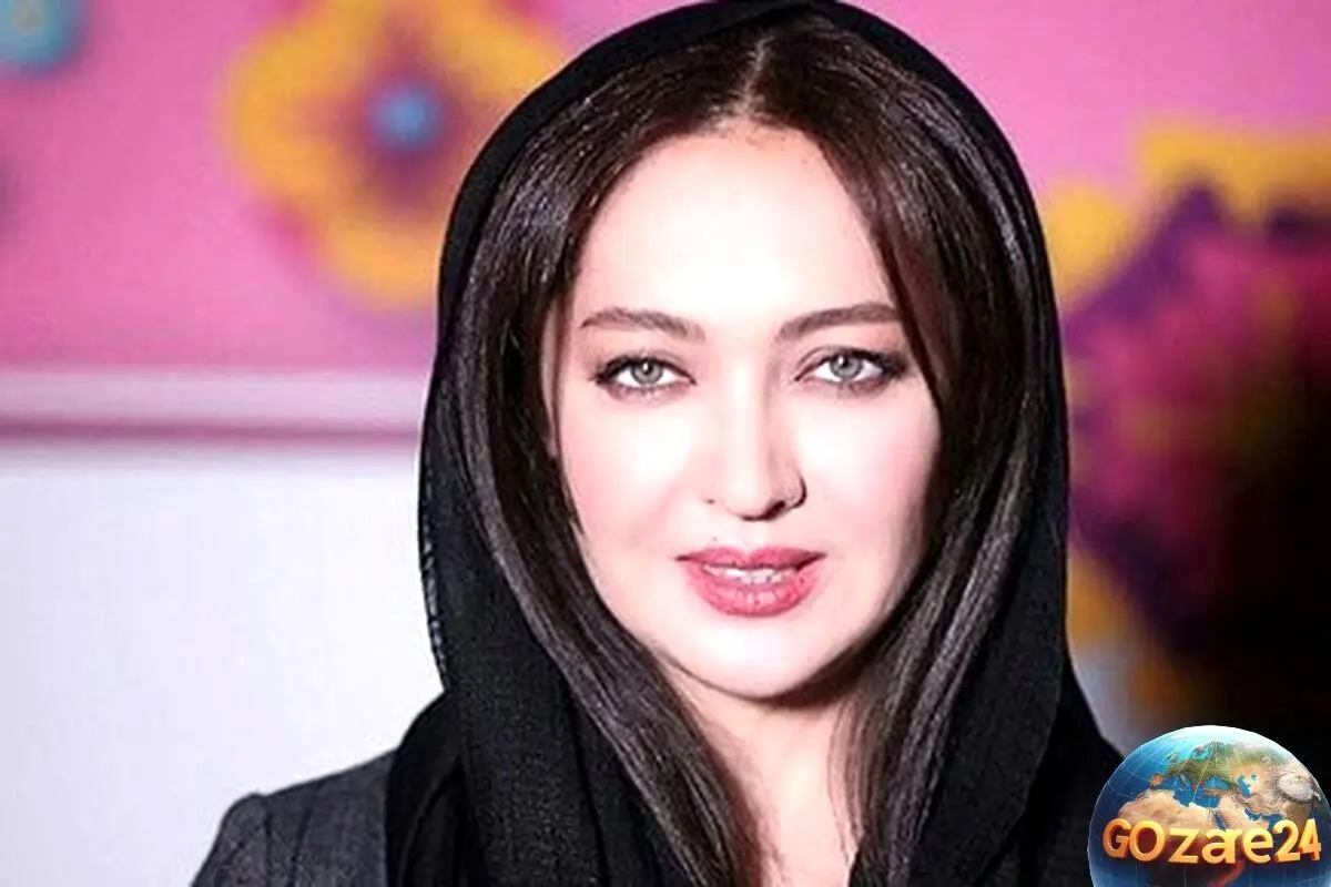 نیکی کریمی در استایل کلاسیک و چهره همیشه جوان در دفتر کارش همراه دارا حیایی