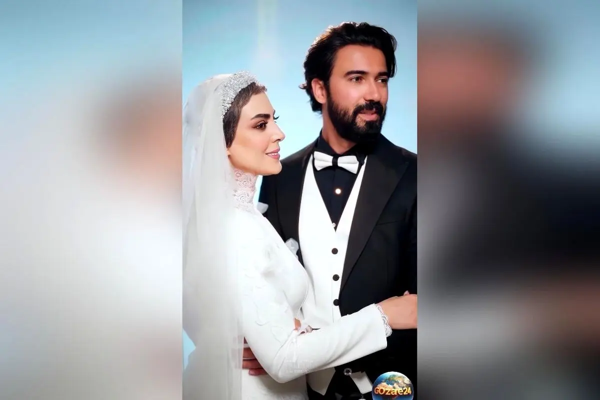 تصاویر جشن عروسی نیلوفر شهیدی و امید همتی؛ لحظاتی خاص در کنار خانواده و دوستان