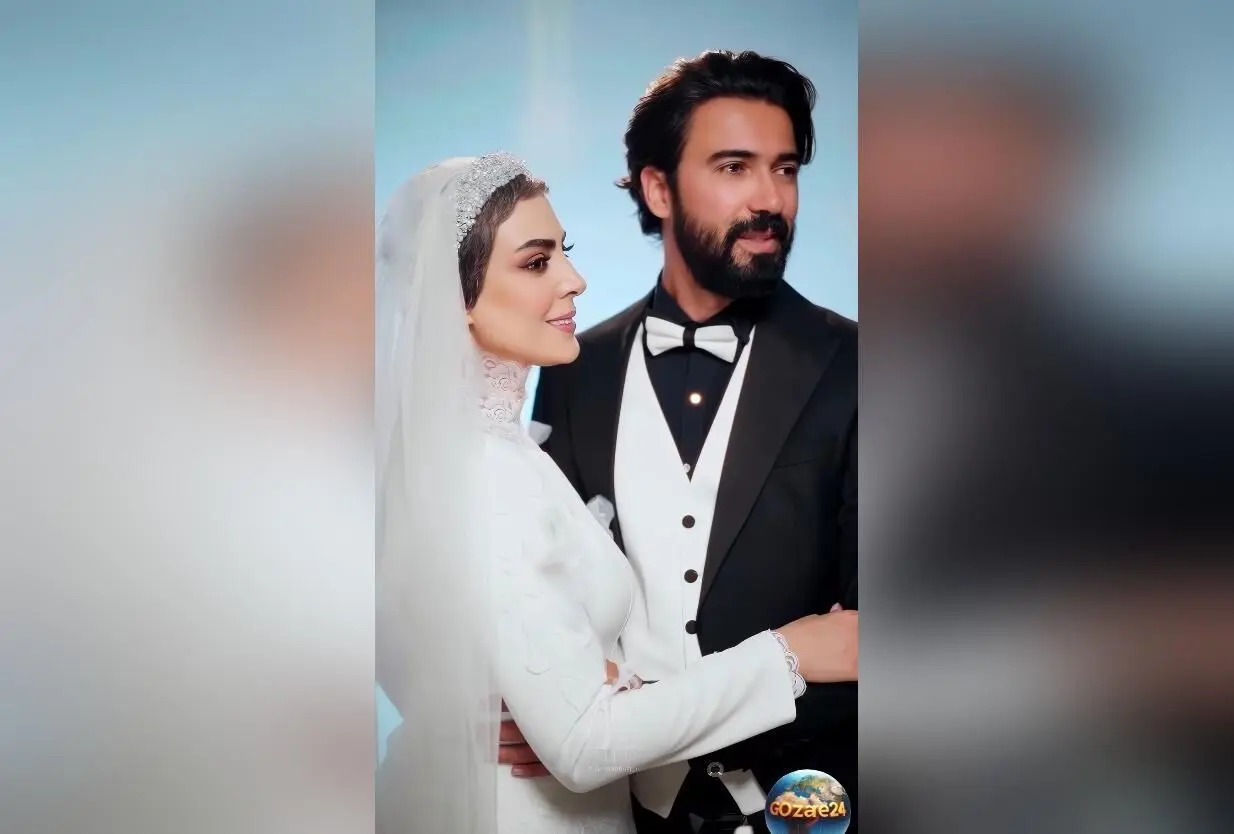تصاویر جشن عروسی نیلوفر شهیدی و امید همتی؛ لحظاتی خاص در کنار خانواده و دوستان