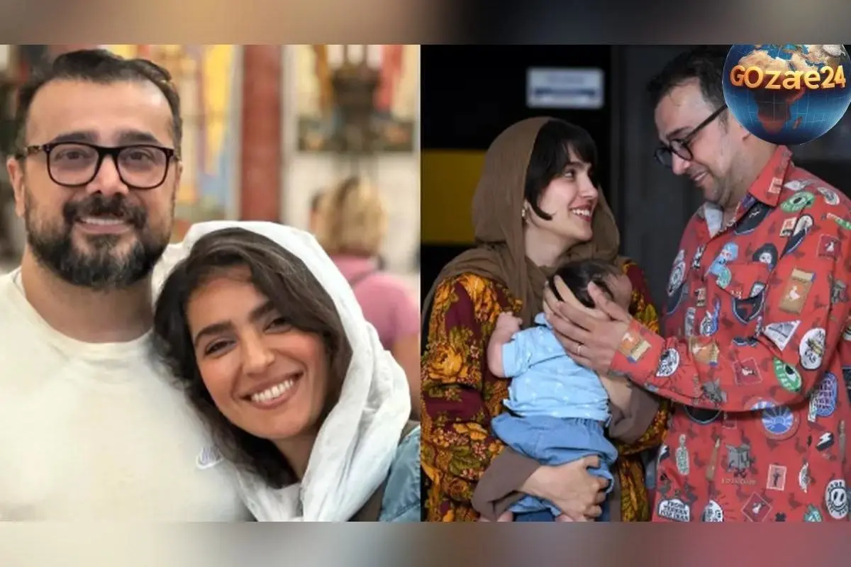 عکس جدید مونا کرمی و سپند امیرسلیمانی در کنار فرزندشان در پشت صحنه کنسرت سعید ترابی
