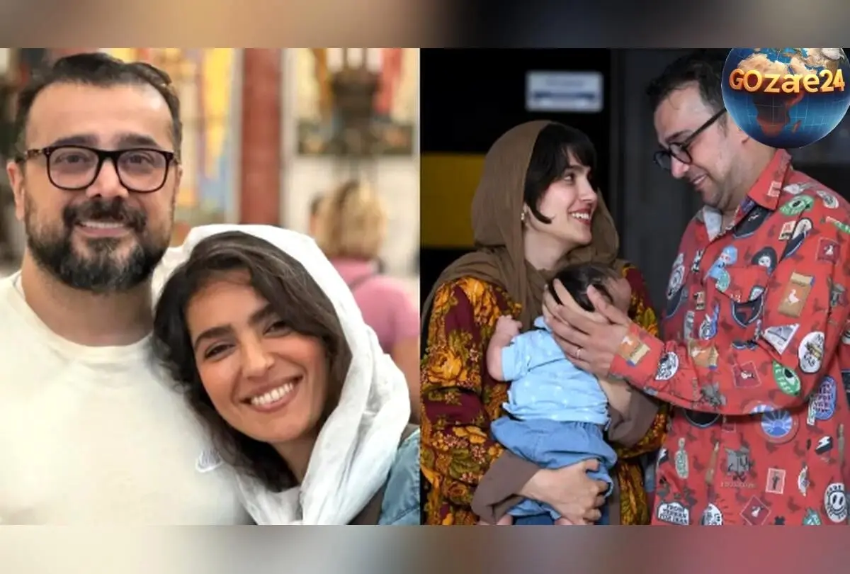 عکس جدید مونا کرمی و سپند امیرسلیمانی در کنار فرزندشان در پشت صحنه کنسرت سعید ترابی