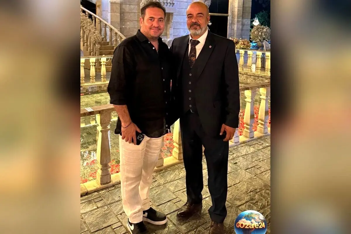 حضور پرشور بازیگران مشهور ایرانی در عروسی دختر سعید آقاخانی با استایل خاص و صرف شام و شیرینی
