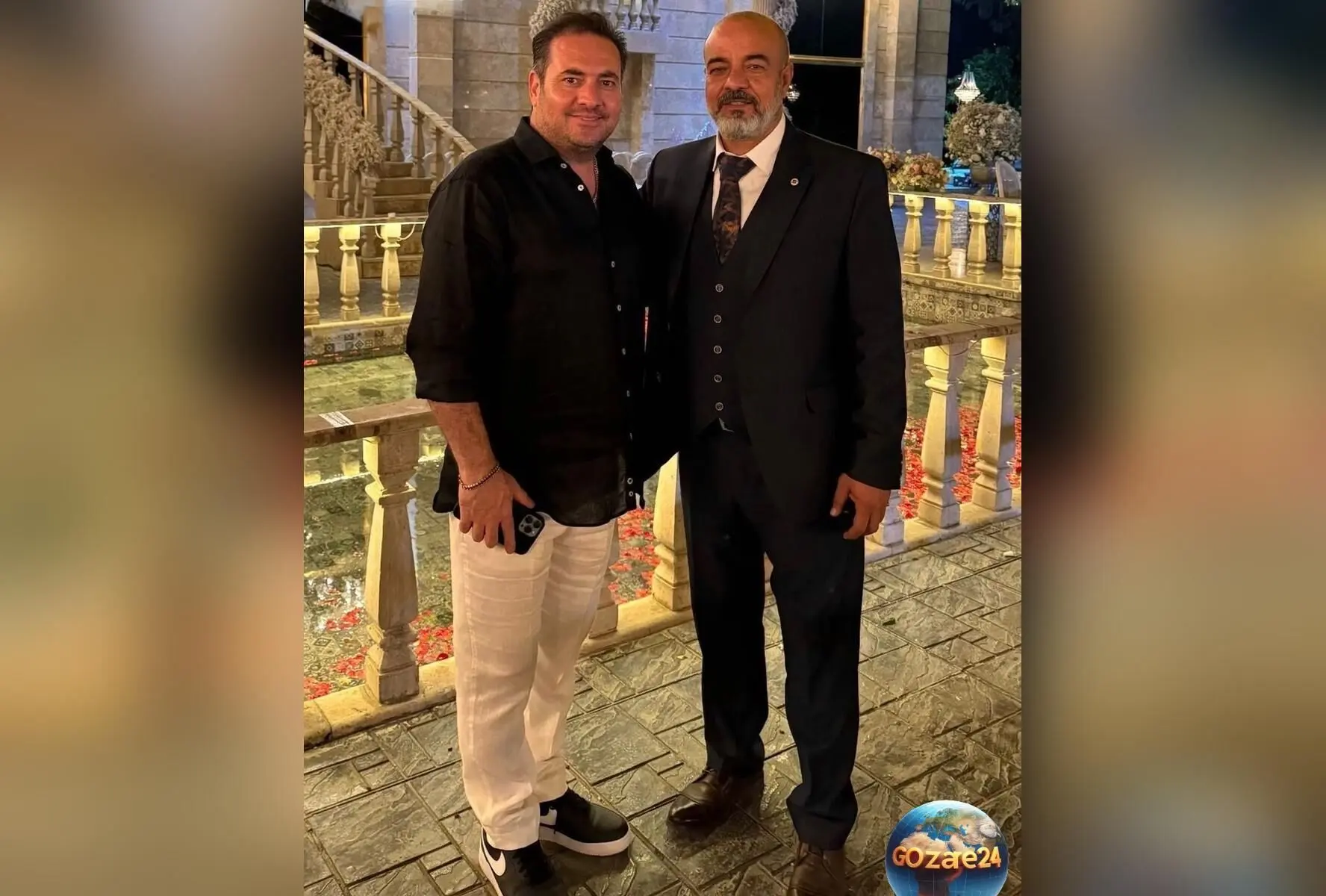 حضور پرشور بازیگران مشهور ایرانی در عروسی دختر سعید آقاخانی با استایل خاص و صرف شام و شیرینی