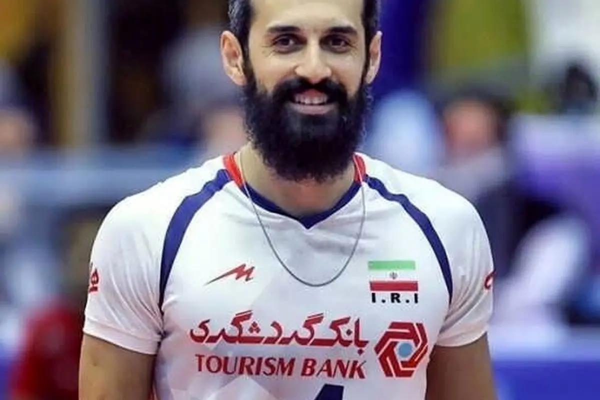 کیک تولد سعید معروف با طراحی خلاقانه و تصاویر جذاب + بیوگرافی و رازهای زندگی والیبالیست محبوب
