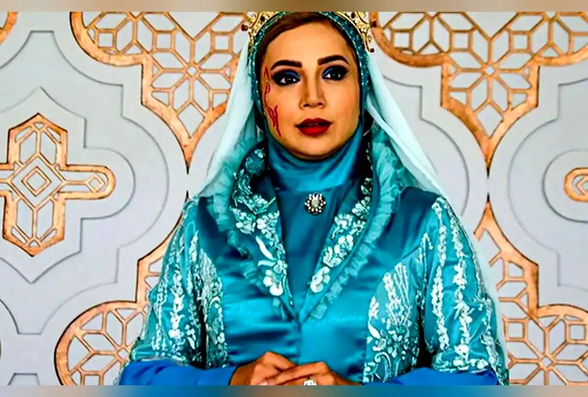 عکس لباس عروس شبنم قلی‌خانی با تاج اعیانی و حجاب کامل | تصاویری دیدنی از نقش درخشان بازیگر مطرح ایرانی