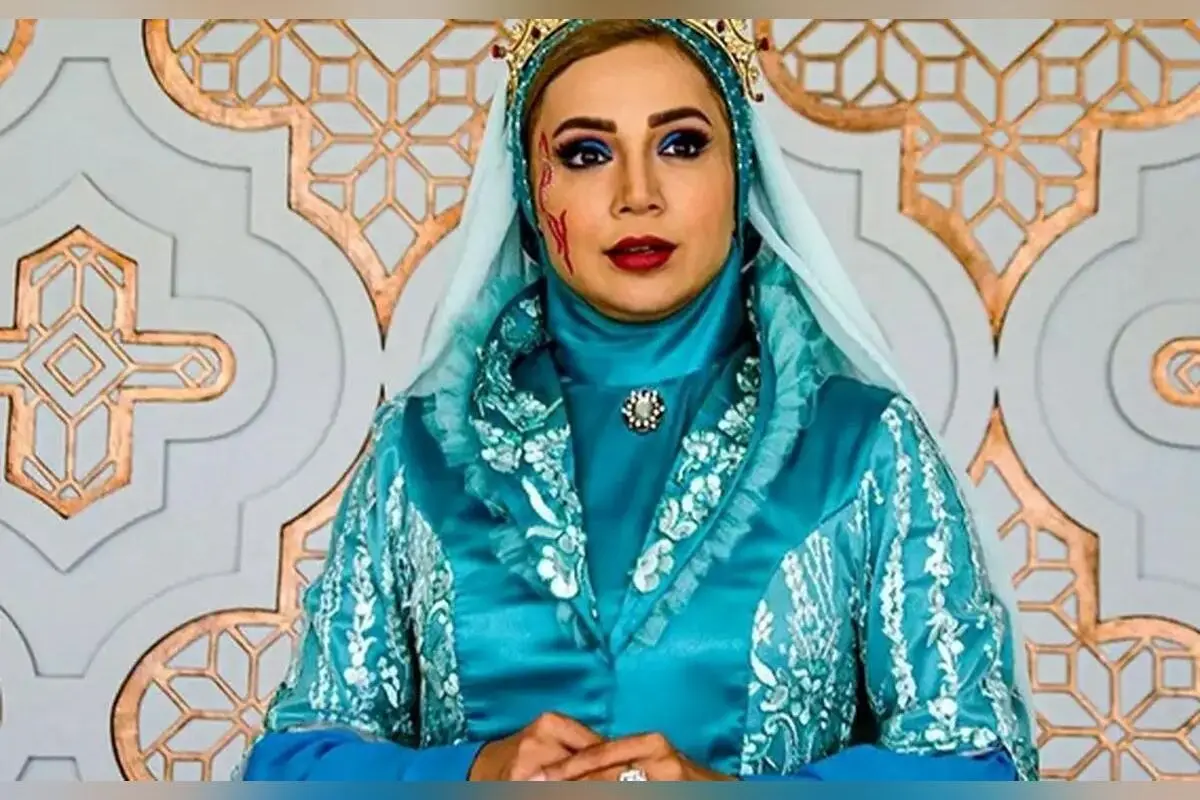 عکس لباس عروس شبنم قلی‌خانی با تاج اعیانی و حجاب کامل | تصاویری دیدنی از نقش درخشان بازیگر مطرح ایرانی