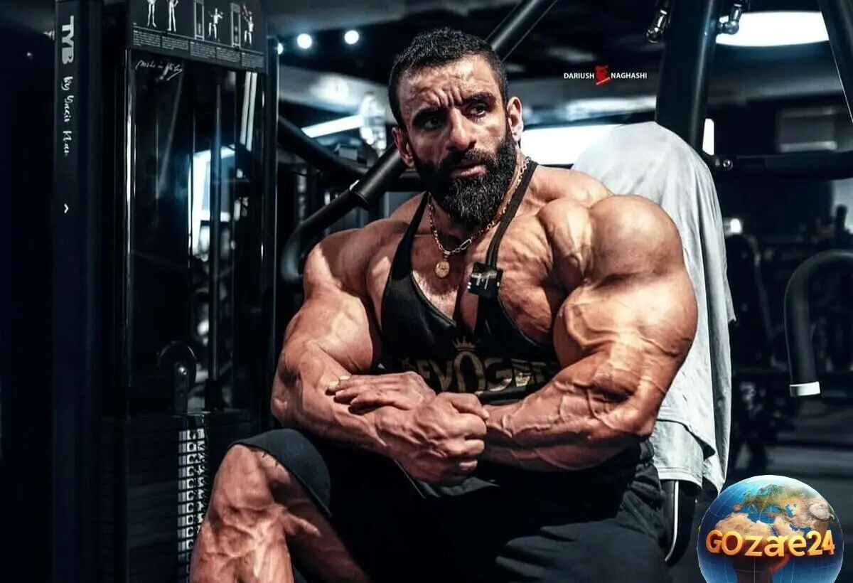 مداح معروف نزار قطری در باشگاه هادی چوپان + فیلم دیدنی و جزئیات موفقیت‌های بی‌نظیر بدن‌ساز ایرانی