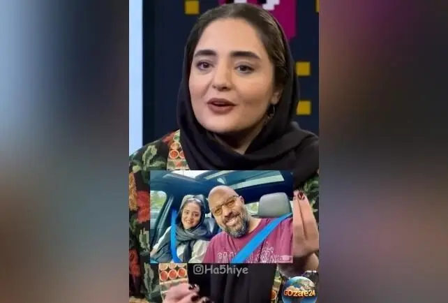 نرگس محمدی و علی اوجی در برنامه امیرحسین قیاسی: رابطه خوب و شوخی‌های طنزآمیز درباره زندگی مشترک