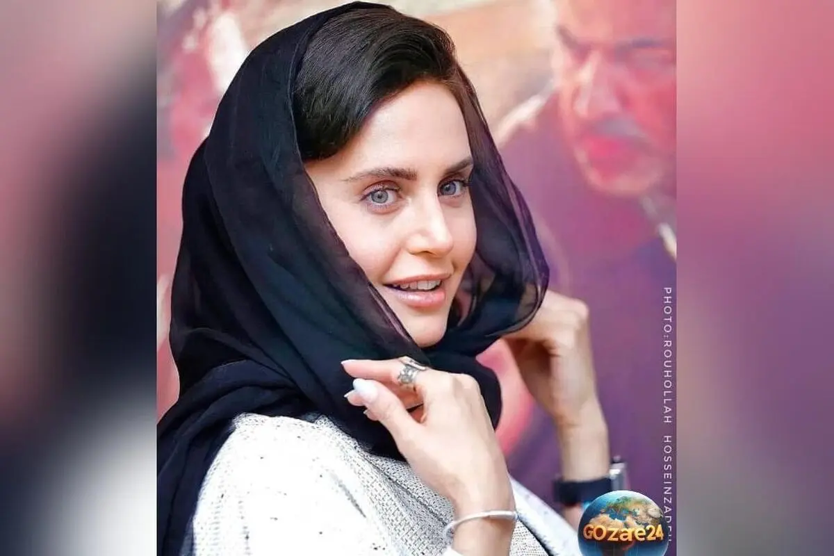 عکس الناز شاکردوست در طبیعت با کیک تولد شکلاتی و شمع‌های رنگارنگ در کنار آب