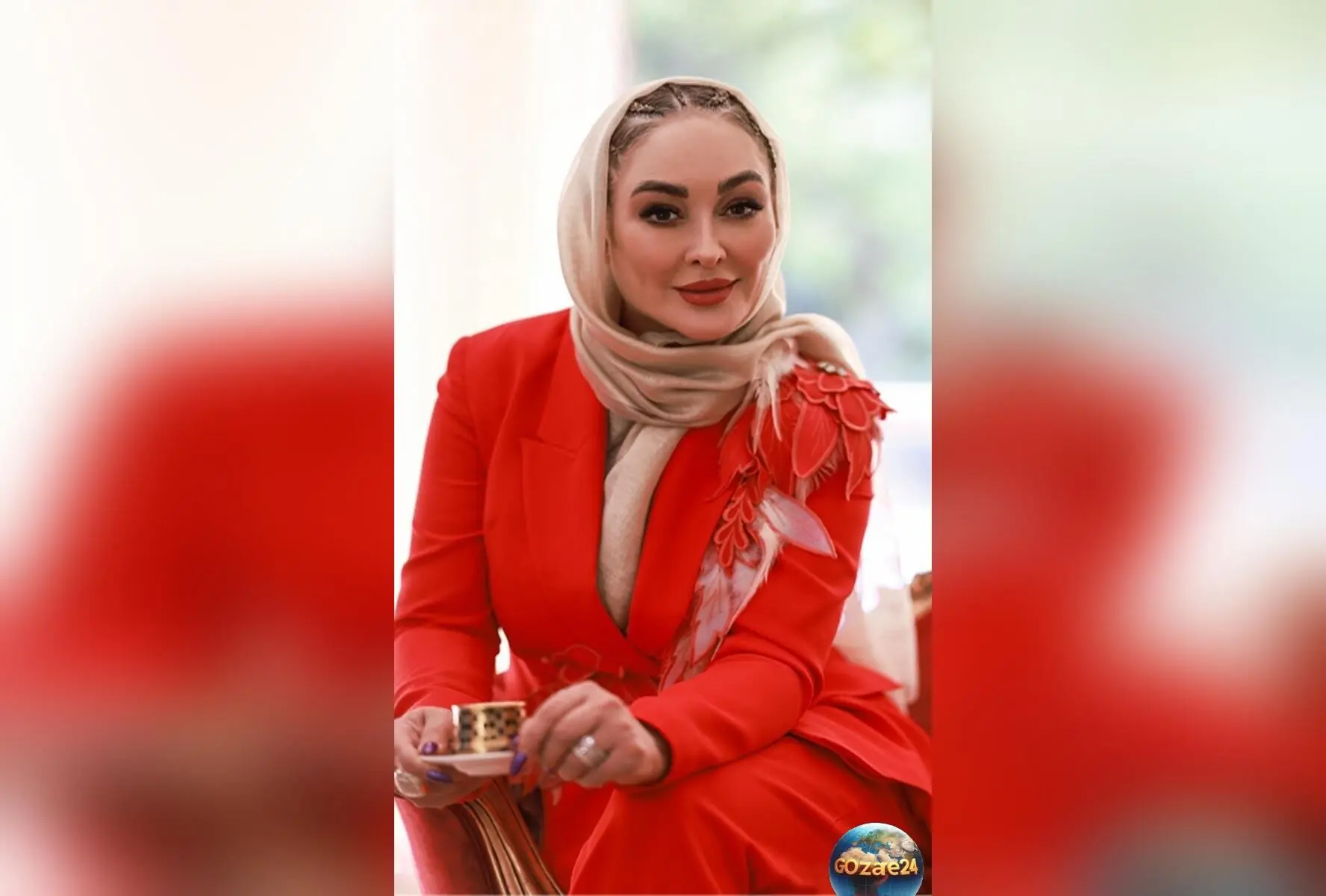الهام حمیدی با میکاپ غلیظ و جذاب در اینستاگرام غوغا کرد: تصویر جدید و پیام معنوی او
