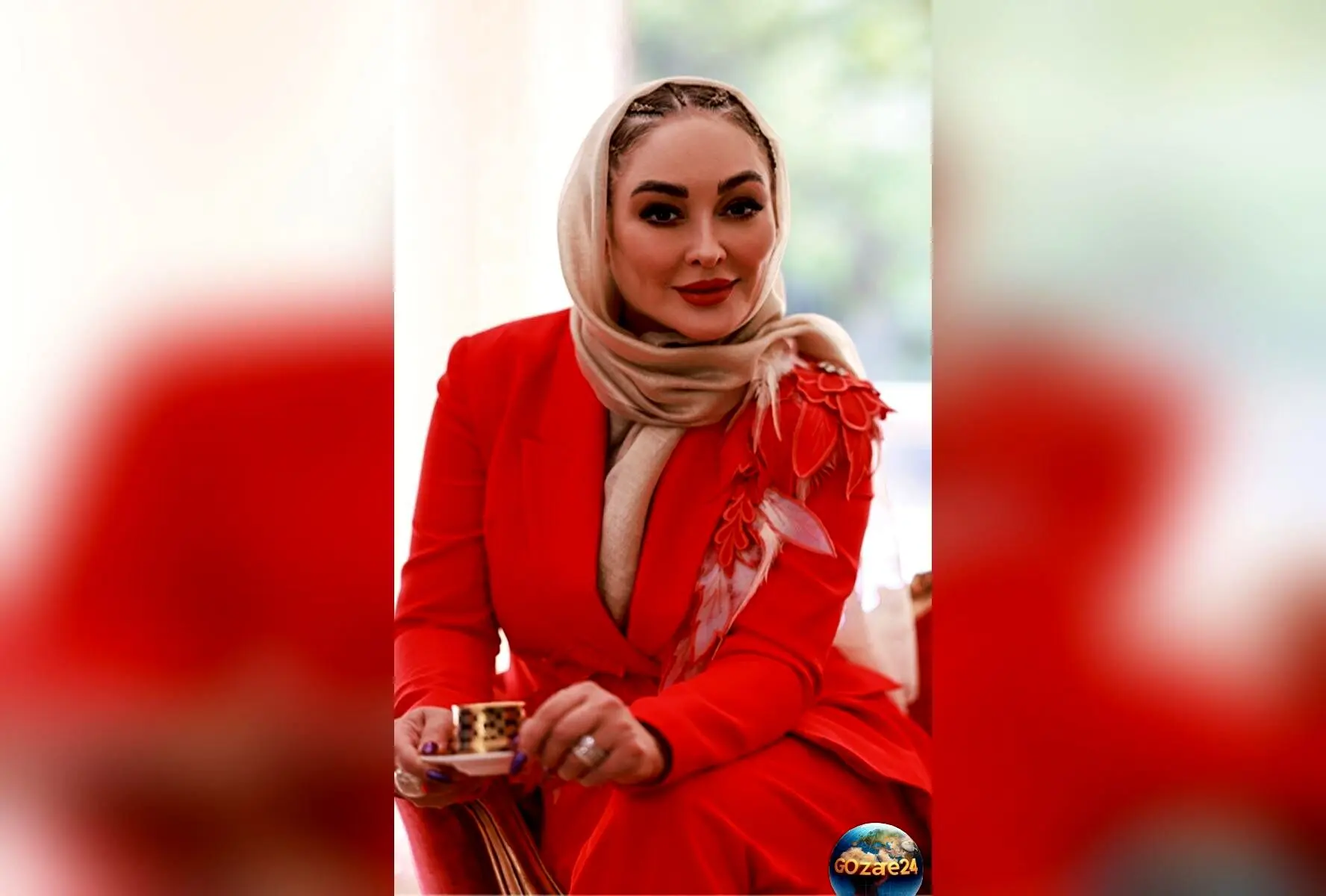 الهام حمیدی با میکاپ غلیظ و جذاب در اینستاگرام غوغا کرد: تصویر جدید و پیام معنوی او