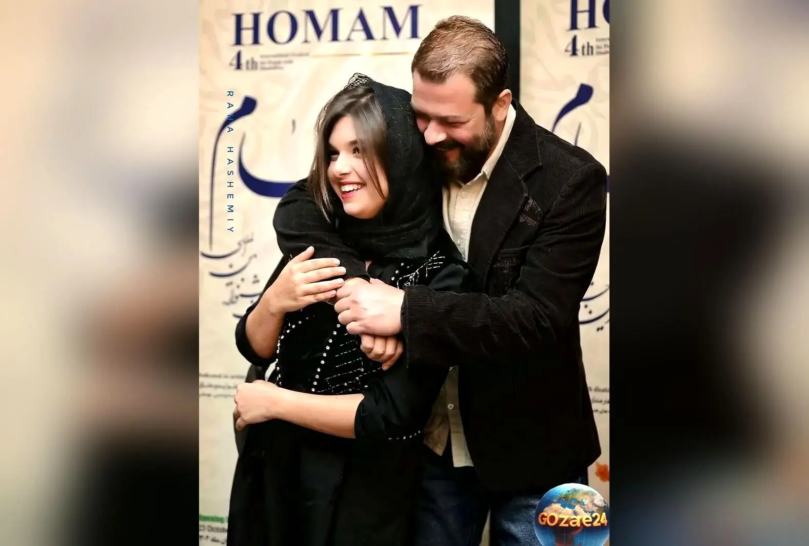 استایل بی‌نظیر نفس بازغی در اختتامیه جشنواره همام: میکاپ لایت، روسری گیپور و ترکیب سنتی و مدرن + عکس