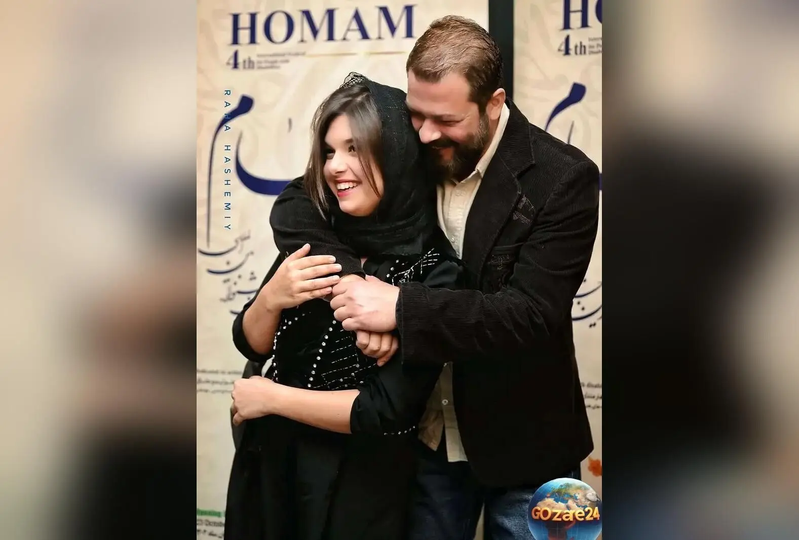 استایل بی‌نظیر نفس بازغی در اختتامیه جشنواره همام: میکاپ لایت، روسری گیپور و ترکیب سنتی و مدرن + عکس