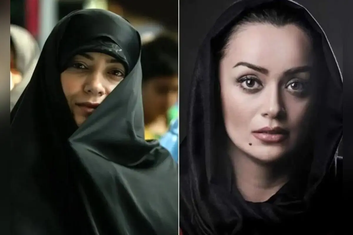 تصاویر نوستالژیک الهام چرخنده در نقش لباس عروس سریال آوای باران و اولین فیلم سینمایی «عروس مهتاب» در ۱۸ سالگی