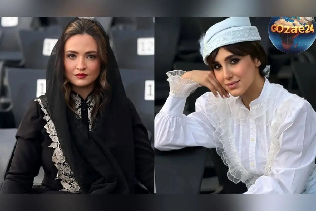 تصویر دیدنی نگار نیکدل و گلاره عباسی در پشت صحنه تئاتر با استایل کلاسیک
