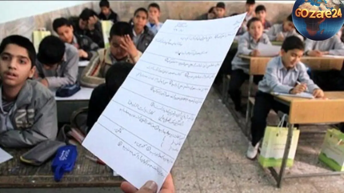 پاسخ خلاقانه و بامزه یک دانش‌آموز تنبل به سوال عربی که در فضای مجازی جنجالی شد!