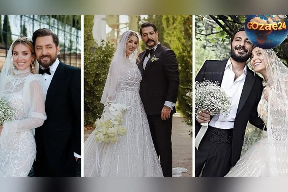 عکس‌های دیدنی لباس عروس ستاره‌های ایرانی در مراسم‌های ازدواج| طراحی‌های خاص و الگویی در دنیای مد
