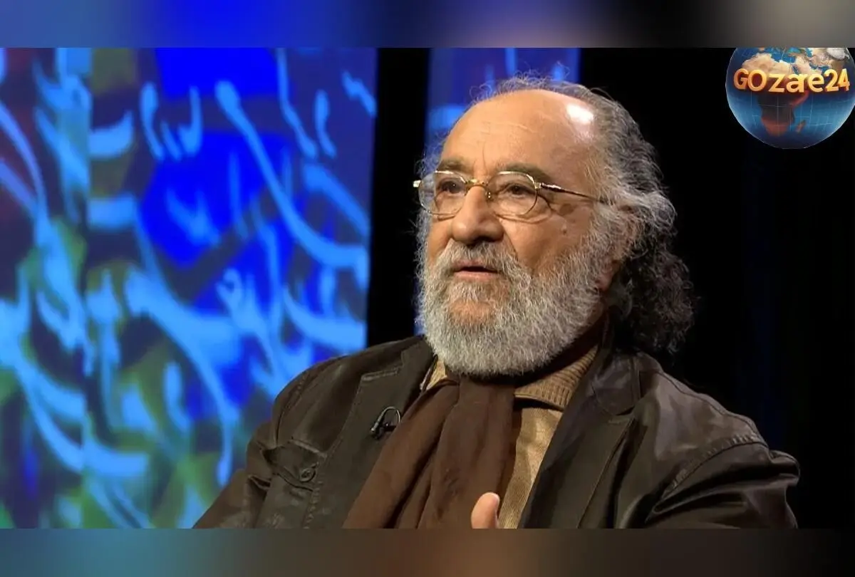 تصویر میز عزای ساده و شیک برادر داریوش ارجمند با دیزاین گل، شمع و عکس یادگاری