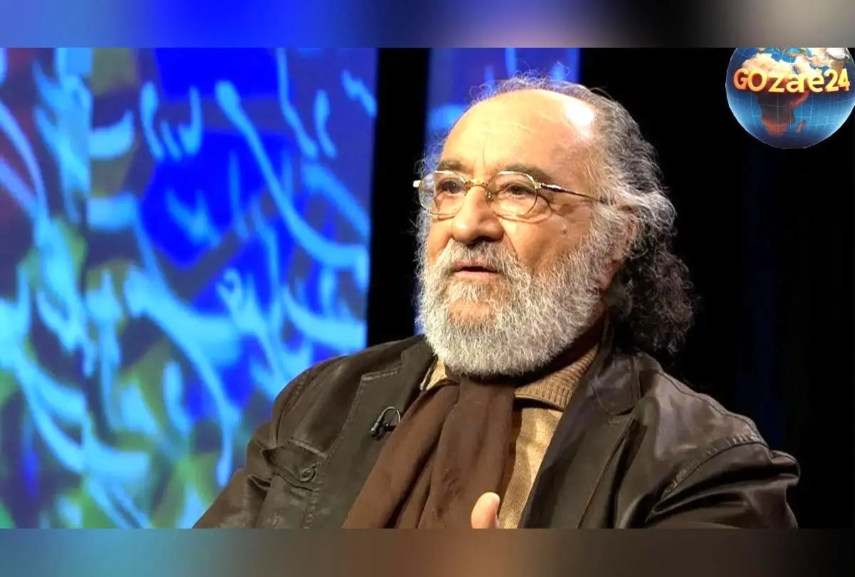 تصویر میز عزای ساده و شیک برادر داریوش ارجمند با دیزاین گل، شمع و عکس یادگاری
