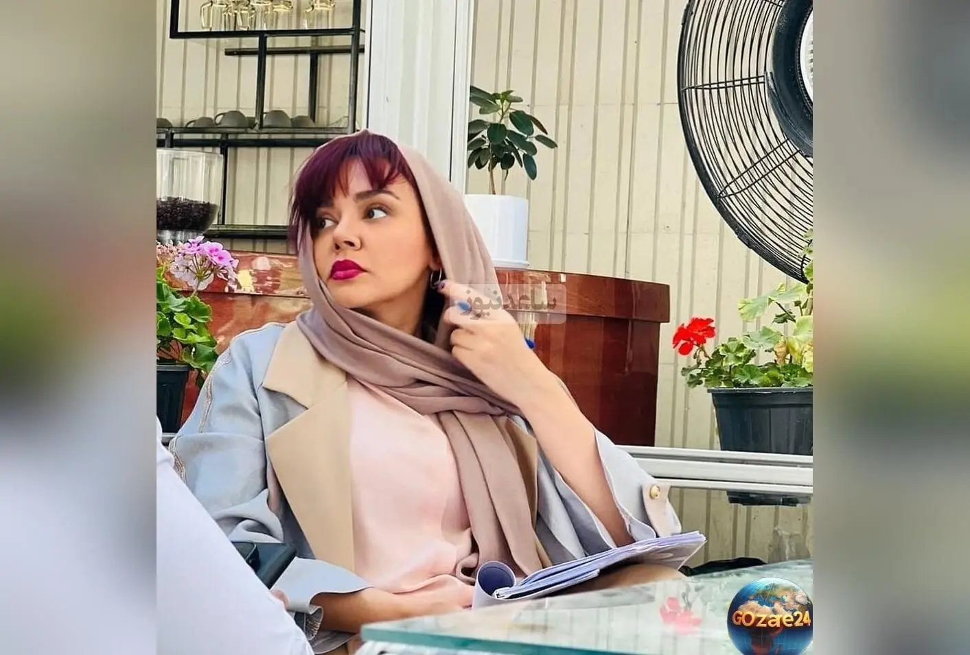 عکس هنری ندا قاسمی در کافه با عکاس حرفه‌ای؛ لحظه‌ای خاص و بی‌نظیر در صفحه اینستاگرام بازیگر معروف